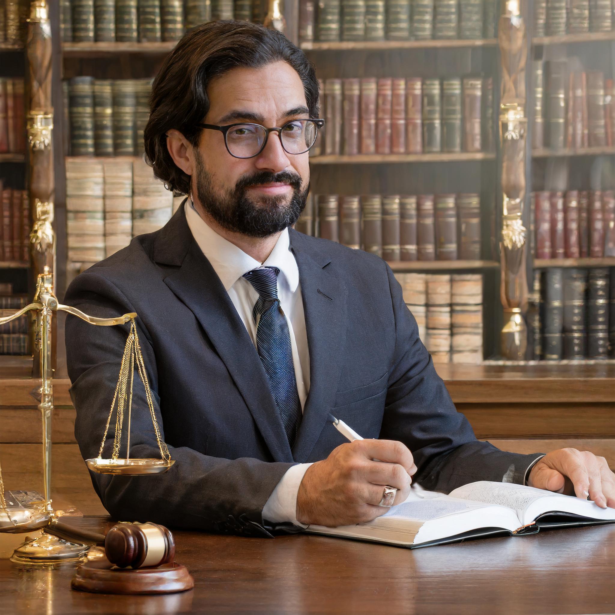 Professioneller Steuerberater bei der Arbeit